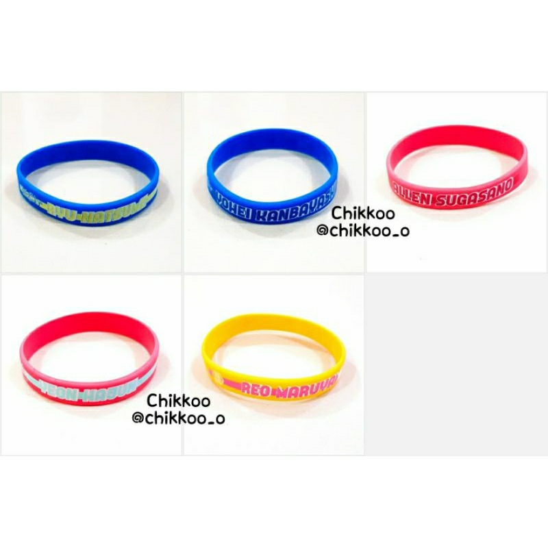 Paradox Live Rubber Bracelet