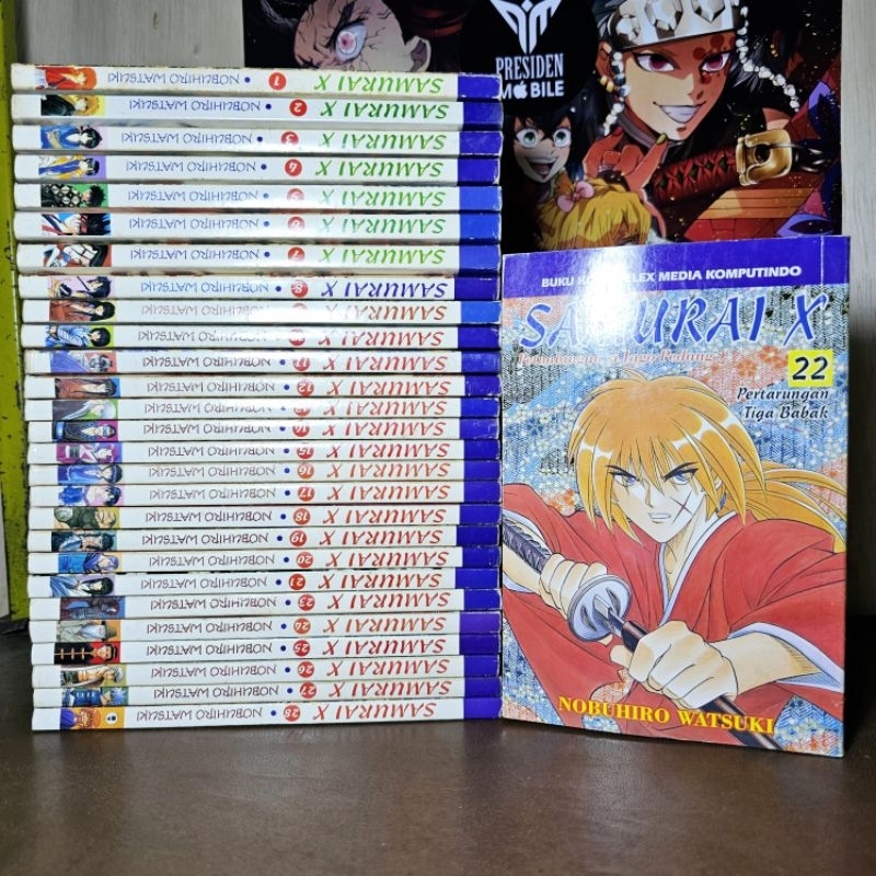 Komik Samurai x 1-28 tamat edisi lama