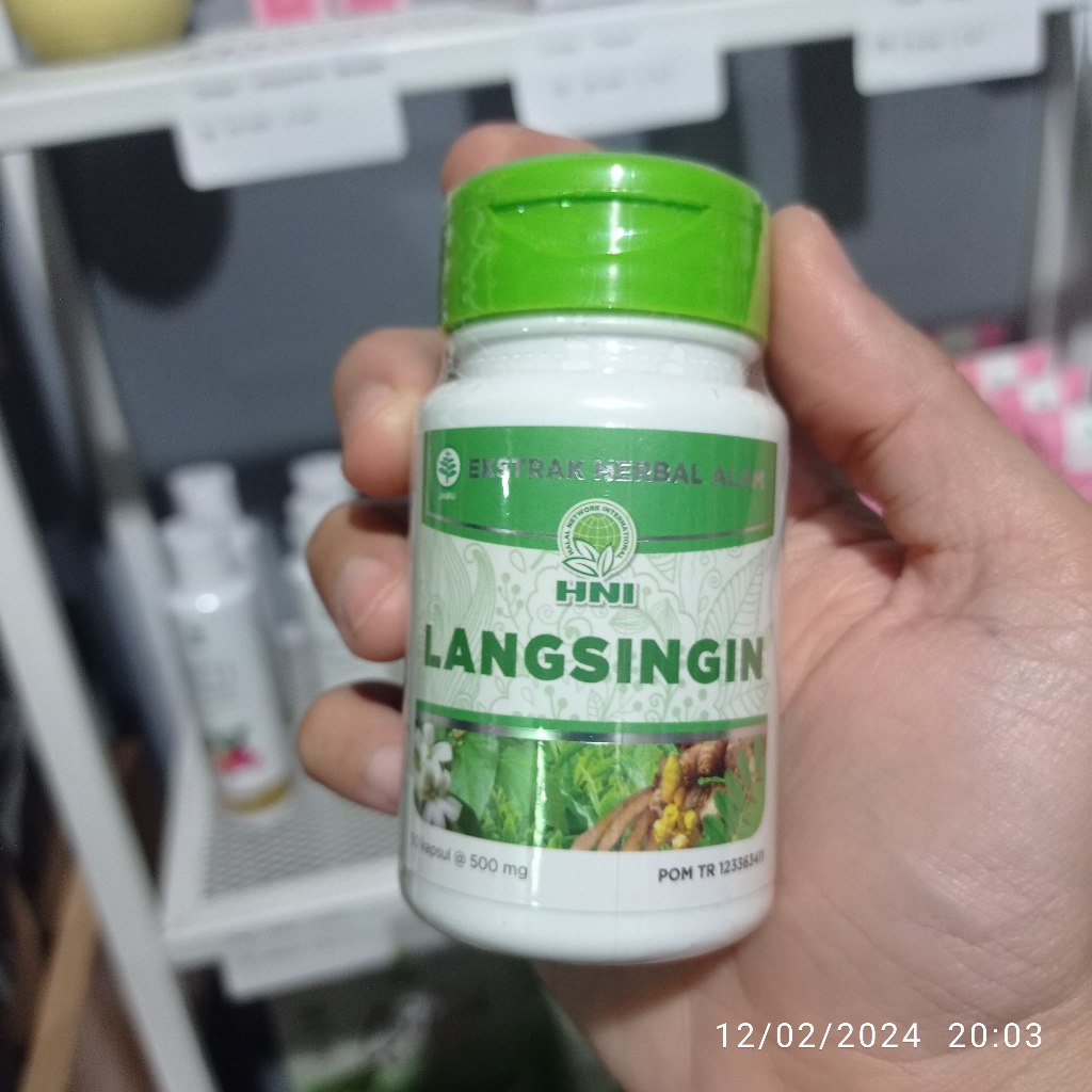 Kapsul Herbal Langsingin HNI | Exp 2025