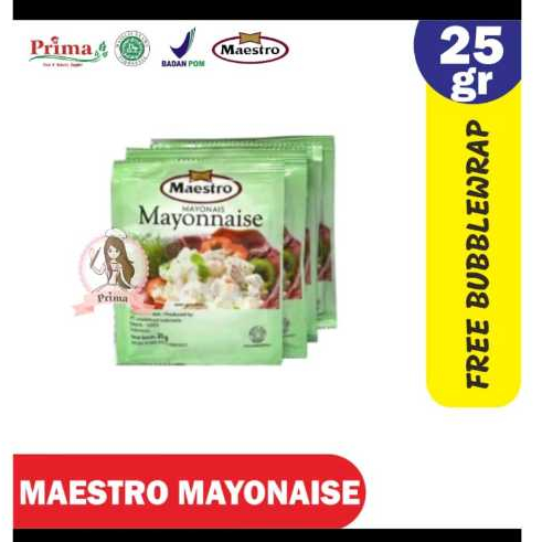 

MAESTRO MAYONAISSE 10X25 GR