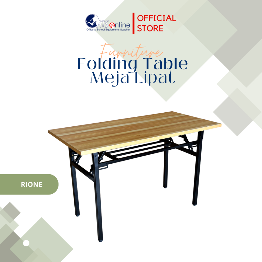 RIONE Folding Table / Meja Lipat