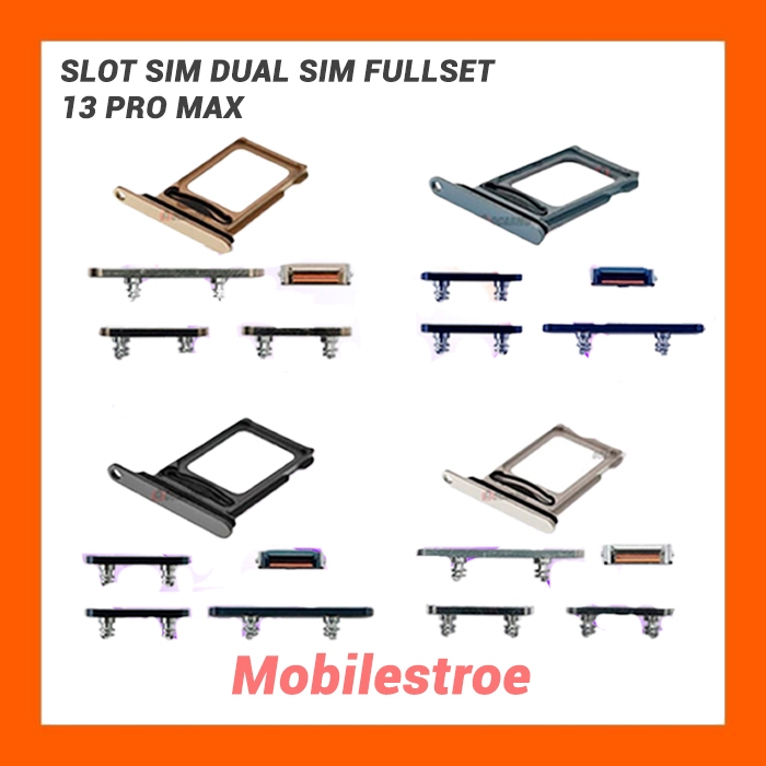 SLOT SIM TRY DUAL FULLSET FOR 13 PRO MAX ORIGINAL