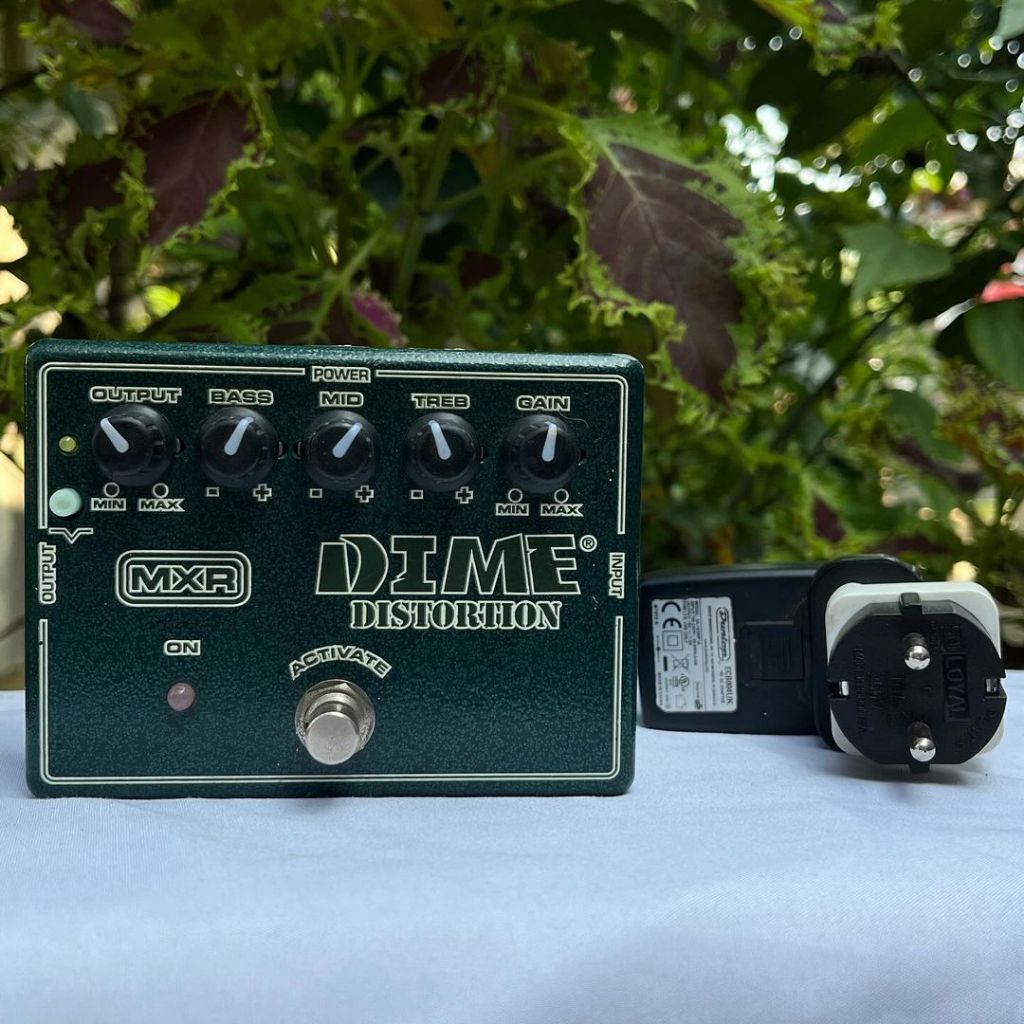 MXR Dime Distortion Dark Green n boss electro harmonix tc electronic
