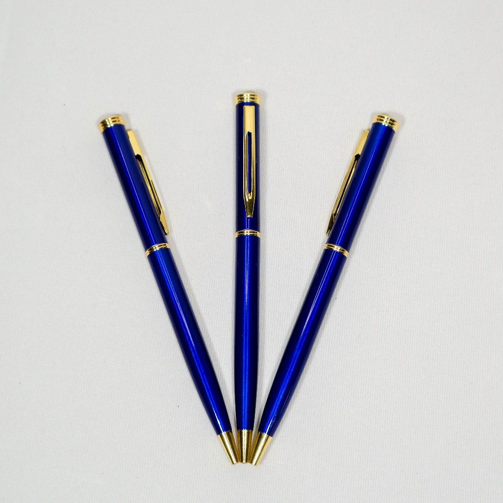 

Pulpen Metal Berbentuk Paku Polos Warna Biru