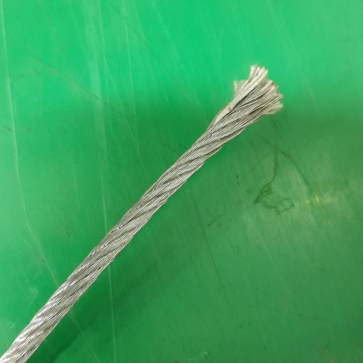 Kabel Kawat Seling Galvanized 4mm 4mm Galvanis Wire Rope