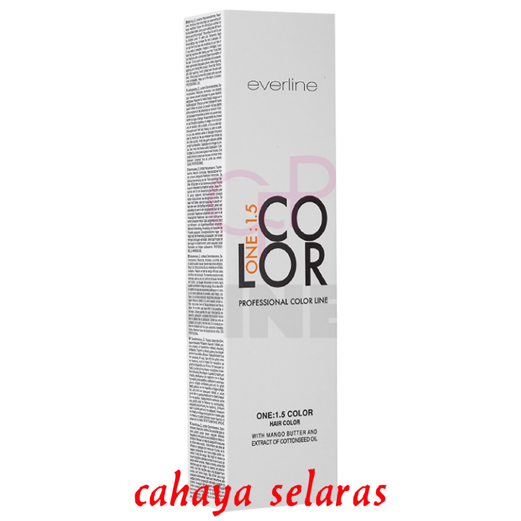 1 ONE COLOR EVERLINE 100ML | HAIR COLOR EVERLINE SERI 1