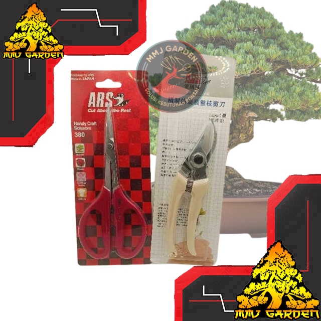 MMJ GARDEN-ALAT BONSAI Alat bonsai satu set ARS JAPAN
