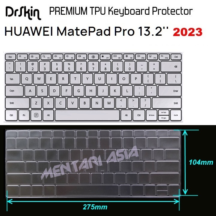 Keyboard Protector HUAWEI MatePad Pro 13.2 2023 - DrSkin Premium TPU