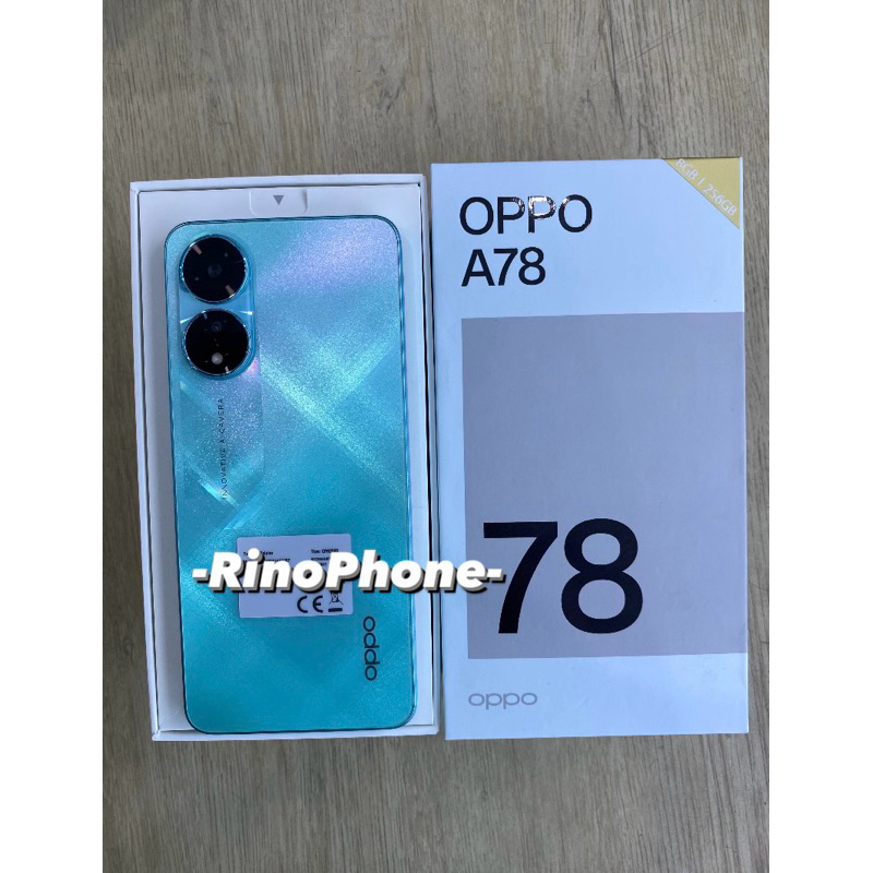 Hp Oppo A78 4G Ram 8/256 Gb New (Baru)