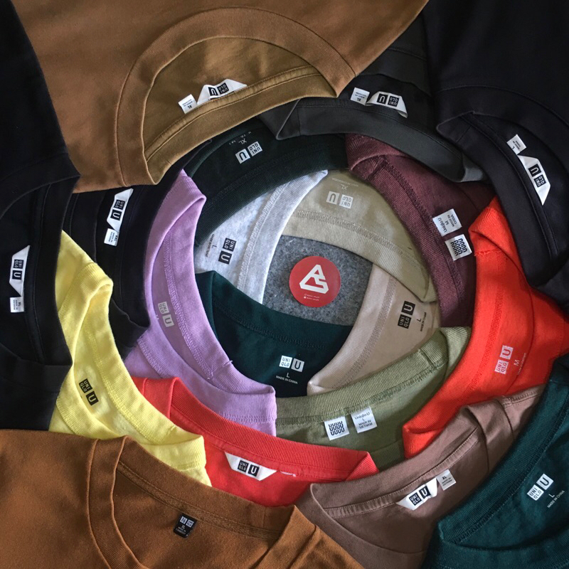 Tshirt Uniqlo U, Uniqlo AIRism & Uniqlo Pocket