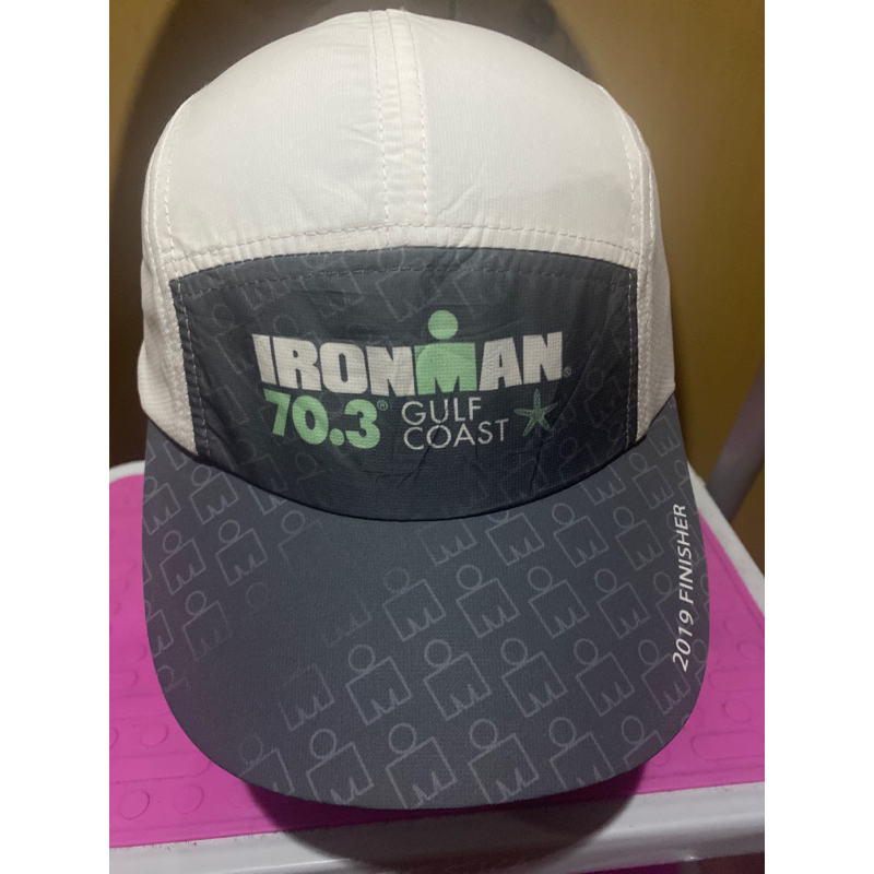 Topi Lari sekon/Used Running Cap Official Merchandise Ironman 70.3 Gulf Coast Finisher 2019