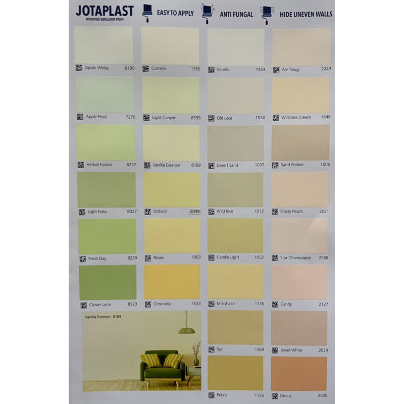 Cat Tembok Interior Jotun Jotaplast 3.5L Anti Jamur