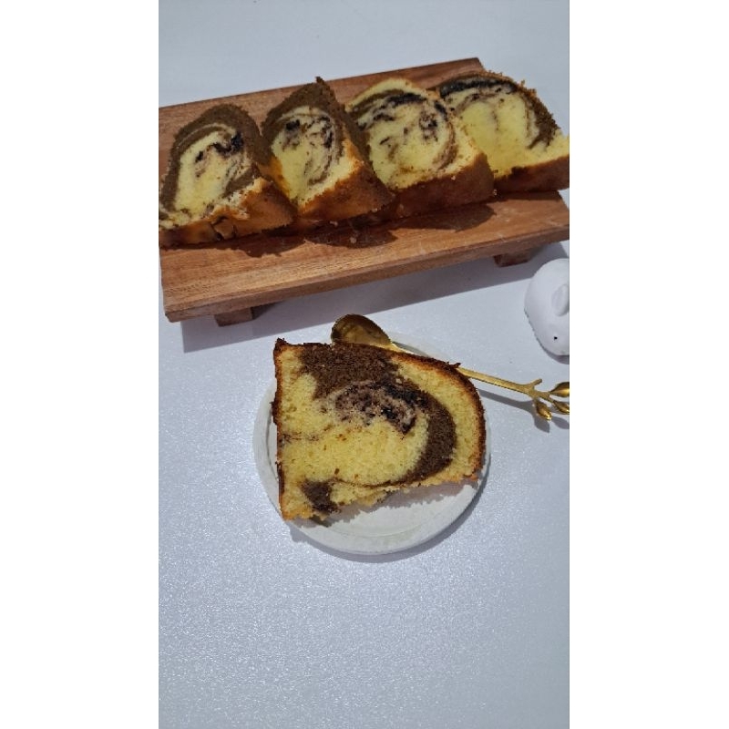 

Marmer Cake Slice isi 10