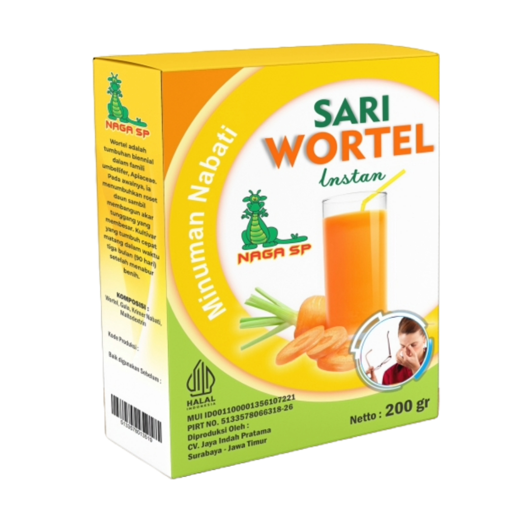 

SARI WORTEL NAGA SP UKURAN 200gram COCOK UNTUK KESEHATAN MATA & KULIT