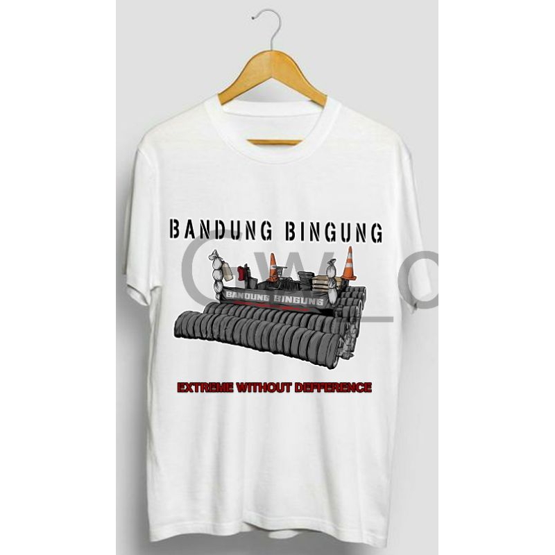 Kaos Vespa BANDUNG BINGUNG / Kaos vespa rongsok / vespa extreme / vespa classic / vespa racing / ves