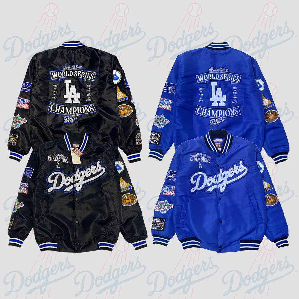 Jaket Varsity Baseball Dodgers Series