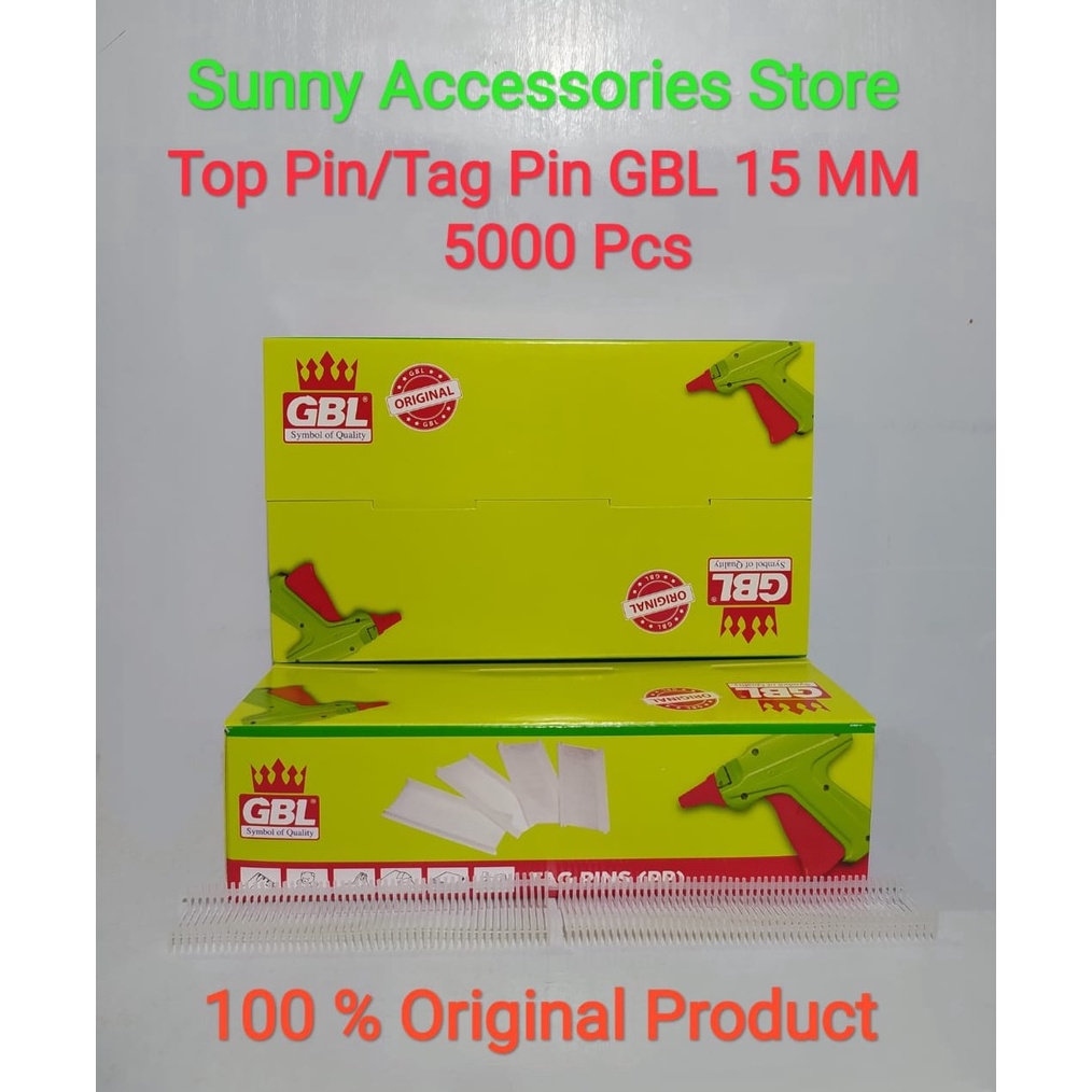 

KODE N54J Top Pin Tag Pin GBL 15 MM 5 Pcs Premium Product