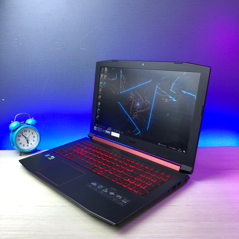 LAPTOP ACER NITRO 5 i7 GEN8 RAM 32GB SSD 128GB + HDD 1 TB GTX 1050 4GB MULUS