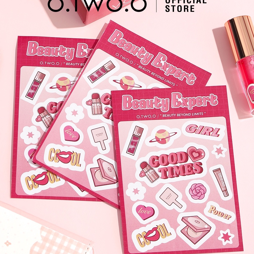 

OTWOO DIY Beauty Makeup Stickers Kosmetik Stiker 1PCS