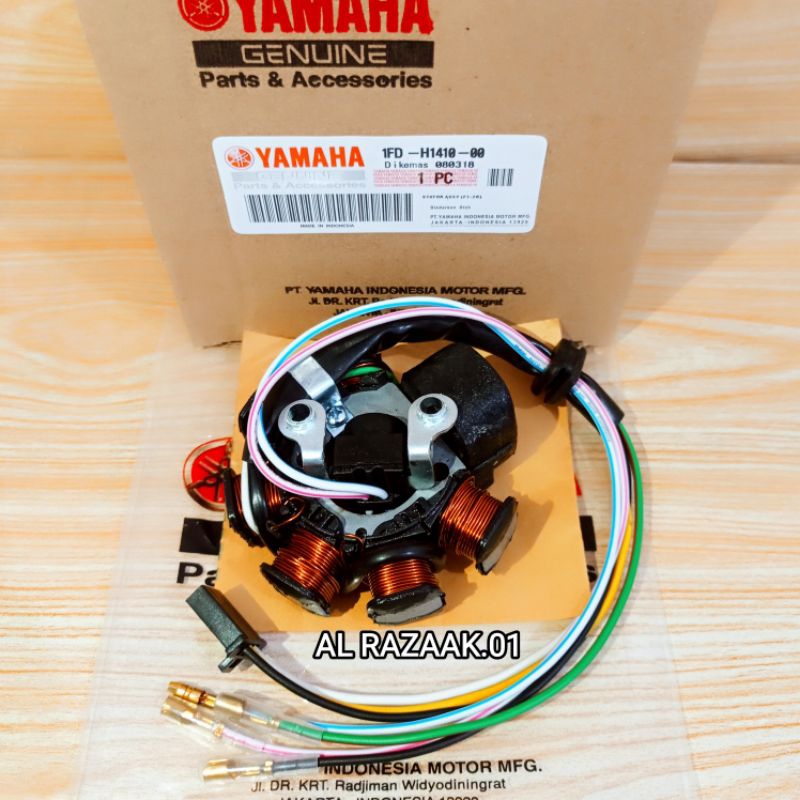 Spull Assy 4NS/1FD Yamaha Fizr Force 1 Spul Fizr Asli Ori