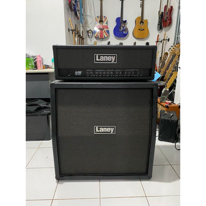 Laney Head Cabinet.Lv300 Tube Fusion & LV421 Cabinet