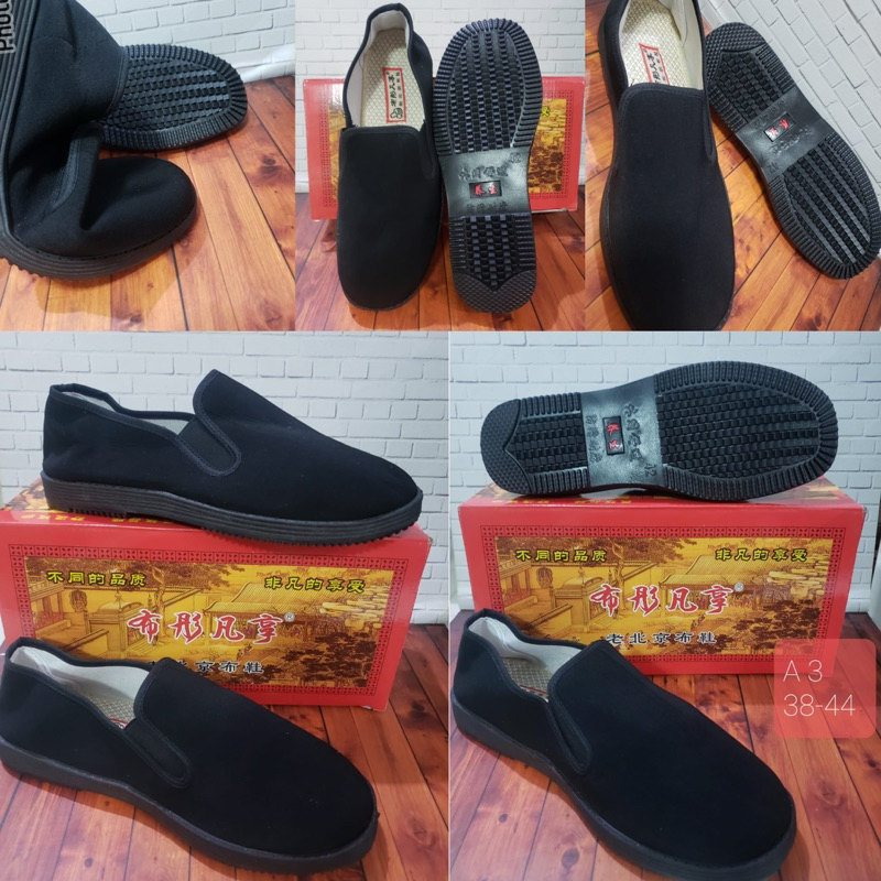 TERMURAH ORIGINAL Sepatu Slip On Kungfu Bigboss A3 / Big Boss / Sepatu Orangtua / Sepatu taichi Sila