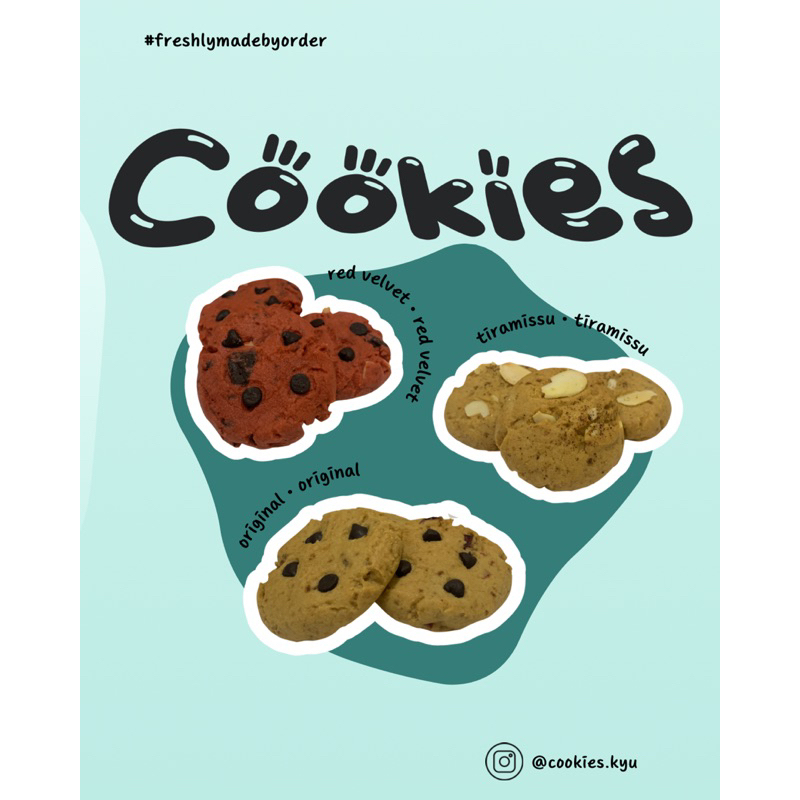 

Mini Cookies homemade by CookiesKyu | Minimal pembelian 5 pcs