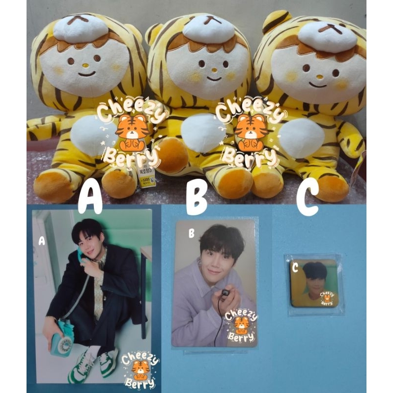 [Ready Stock INA] Tiger Doll Daiso / Horangi Doll Kim Seon Ho / Boneka Horangi / Seonhorangi Bonus S
