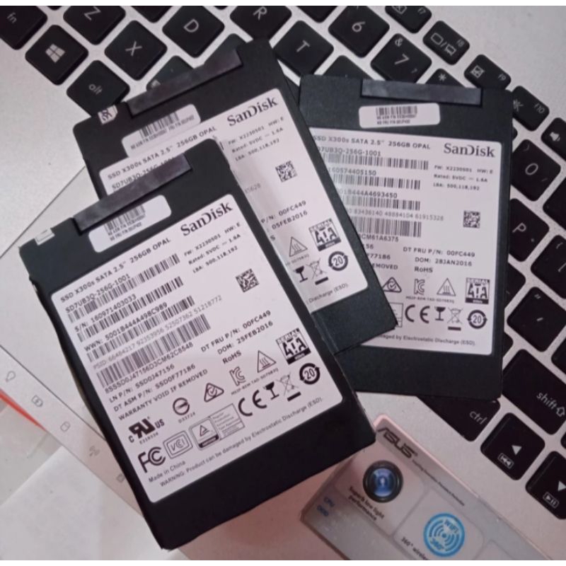 SSD SANDISK 256GB 2.5in 7mm sata3