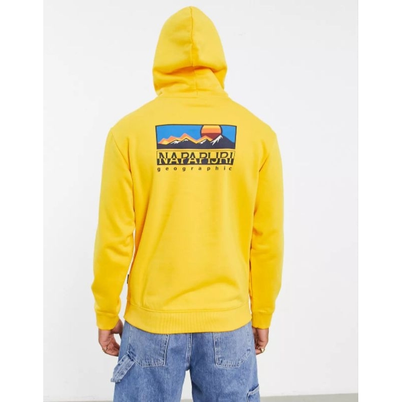 Napapijri B-Freestyle Hoodie Yellow Original