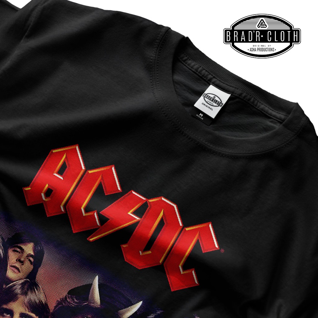 ACDC T-SHIRT 02 | COTTON COMBED 24S | BRAD'R CLOTH ORIGINAL | KAOS