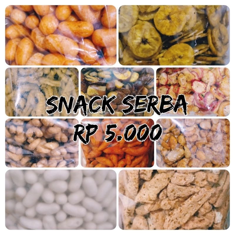 

Snack Serba 5000/Jajanan Bebas pilih serba 5000