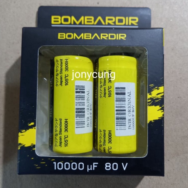Elco elko 1uf 8v bombardir original cocok untuk power amplifier atau power supply t Murah