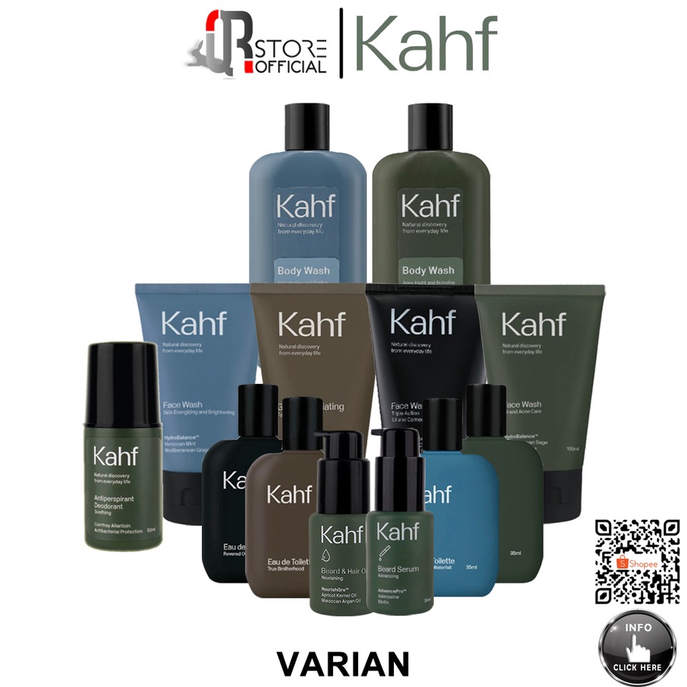 TERBARU Kahf Face Wash  Kahf Parfum  Kahf Sunscreen  Parfum Kahf Pria  Kahf Deodorant  Kahf Body Was