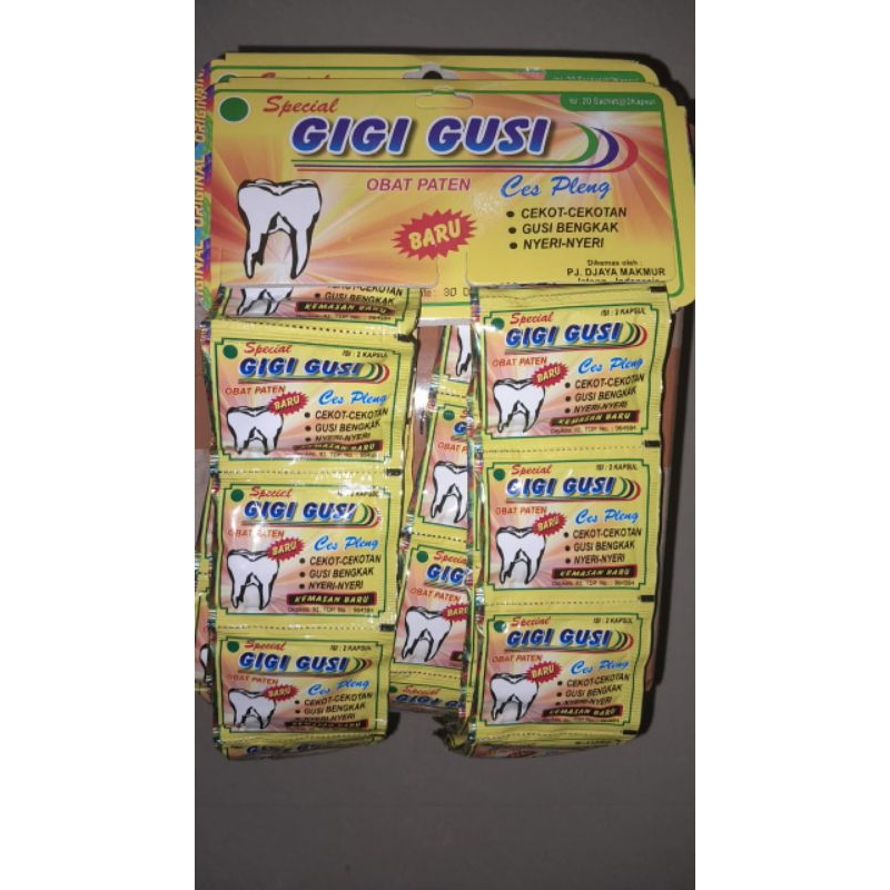 

SPESIAL GIGI GUSI KAPSUL CES PLENG