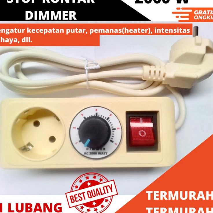 kb Dimmer Stop Kontak 2 W Terkini