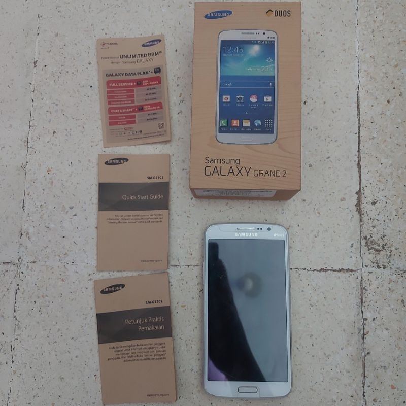 Preloved Samsung Galaxy Grand 2 SM-G7102 Second Ekonomis
