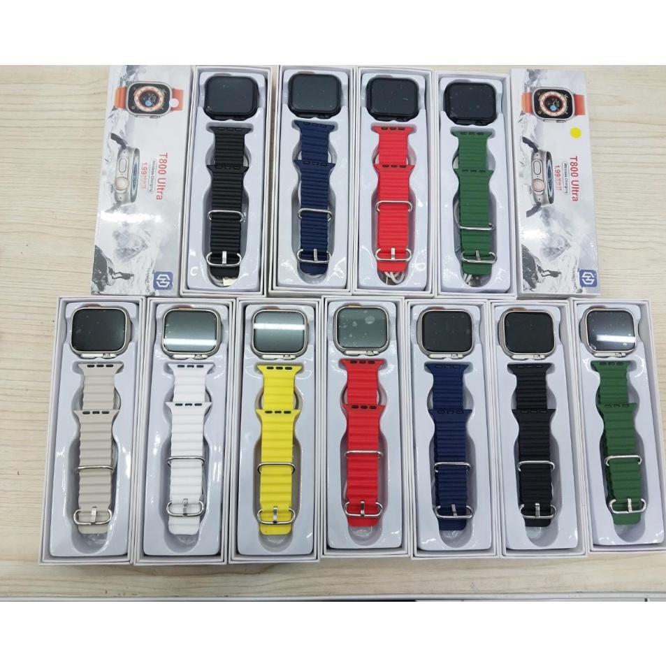 BISA COD ORIGINAL SMARTWATCH SERIES 8 ULTRA T8 SUDAH AMOLED l Terbaru