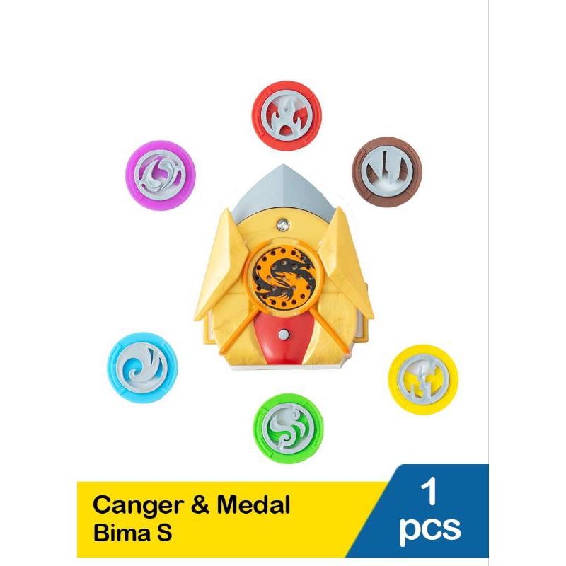 Bima S Changer & Medal Assorted