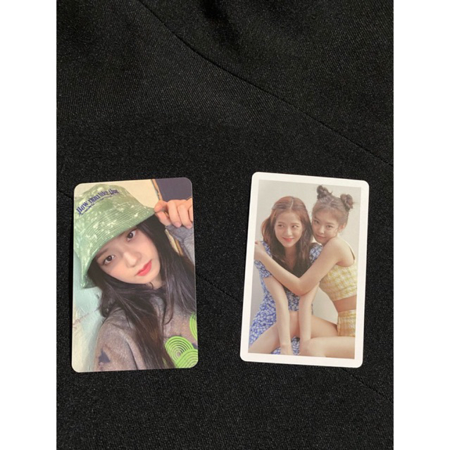 PC JISOO BUCKET HAT BLACKPINK THE ALBUM PHOTOCARD