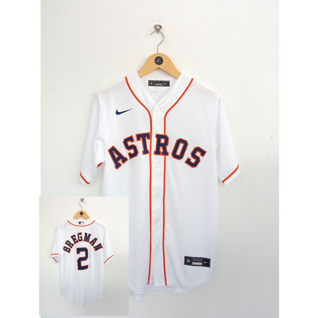 JERSEY BASEBALL MLB HOUSTON ASTROS BREGMAN ORIGINAL 100% BNWT