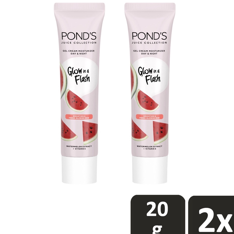 TERBATAS Ponds Juice Pelembab Muka Moisturizer Watermelon 1 AlcoholFree with Vit E  Hyaluronic 2g Tw