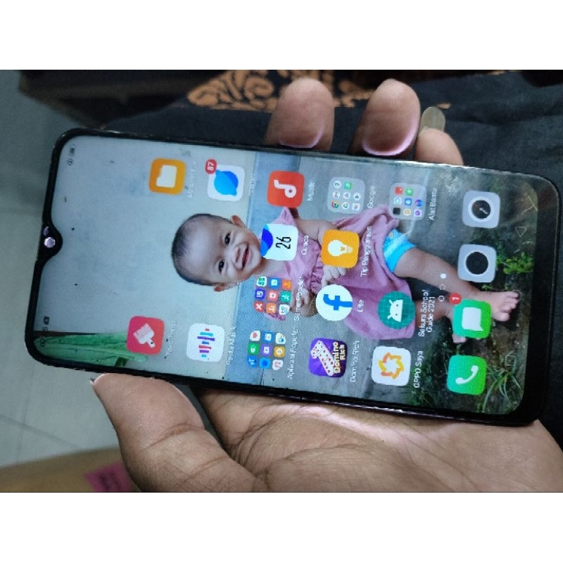 Lcd oppo a5s cph1909 A7 a12 a11k realme 3 3i ORI cabutan