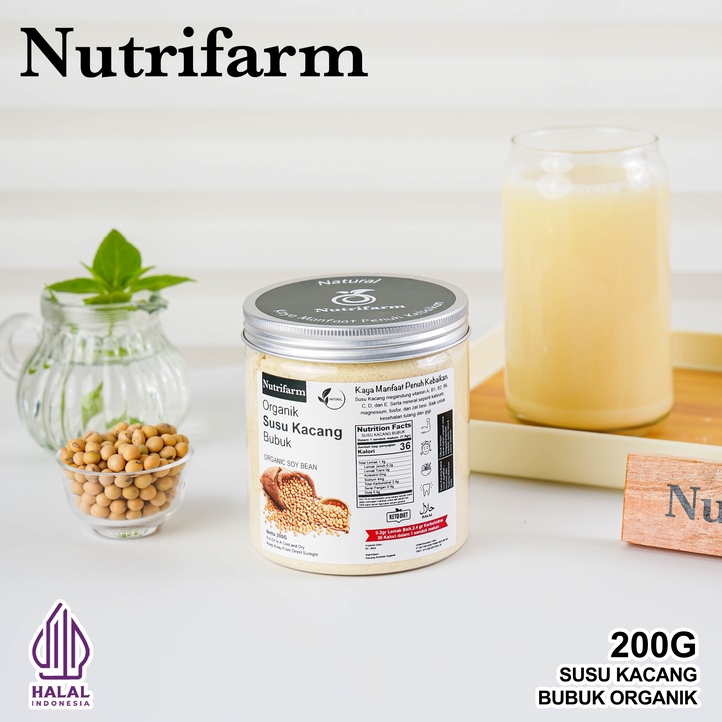 

Nutrifarm Susu Kacang 200g / Susu Kacang Kedelai Bubuk