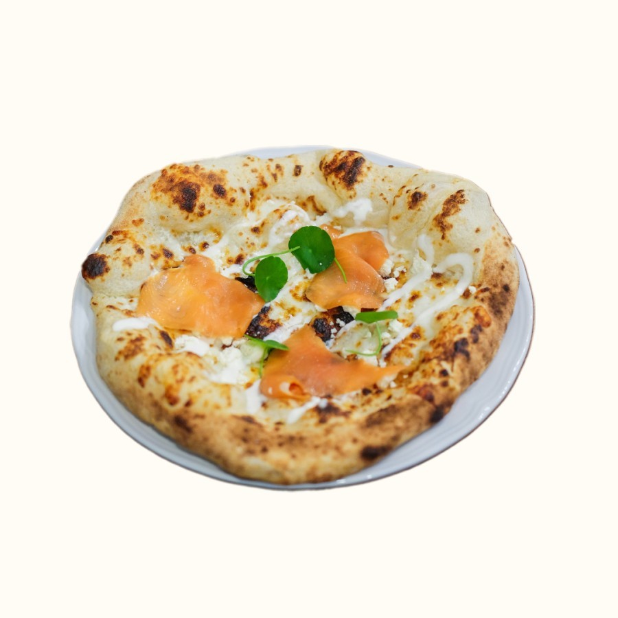 

Animo Bakery Smoked Salmon Feta Cheese Pizza