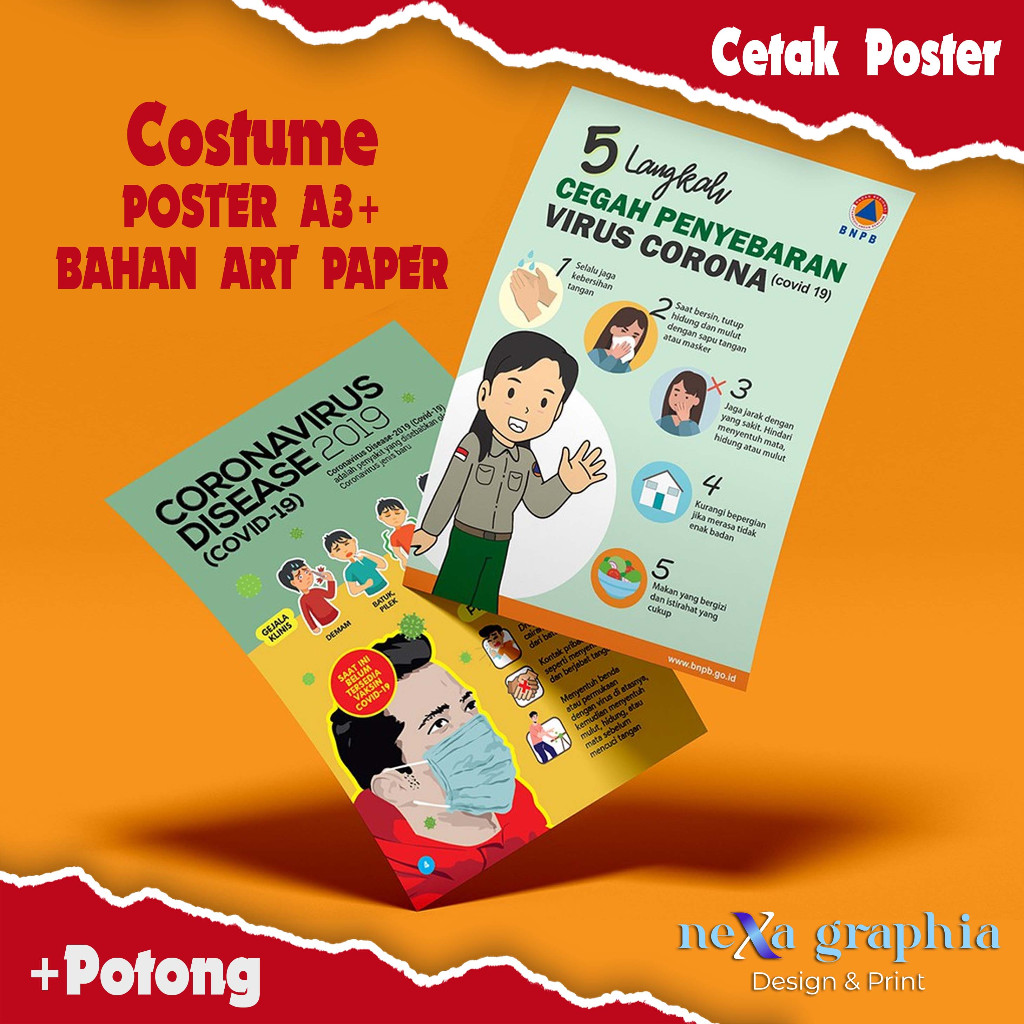 

CETAK POSTER A3+ BISA COSTUME UKURAN MURAH