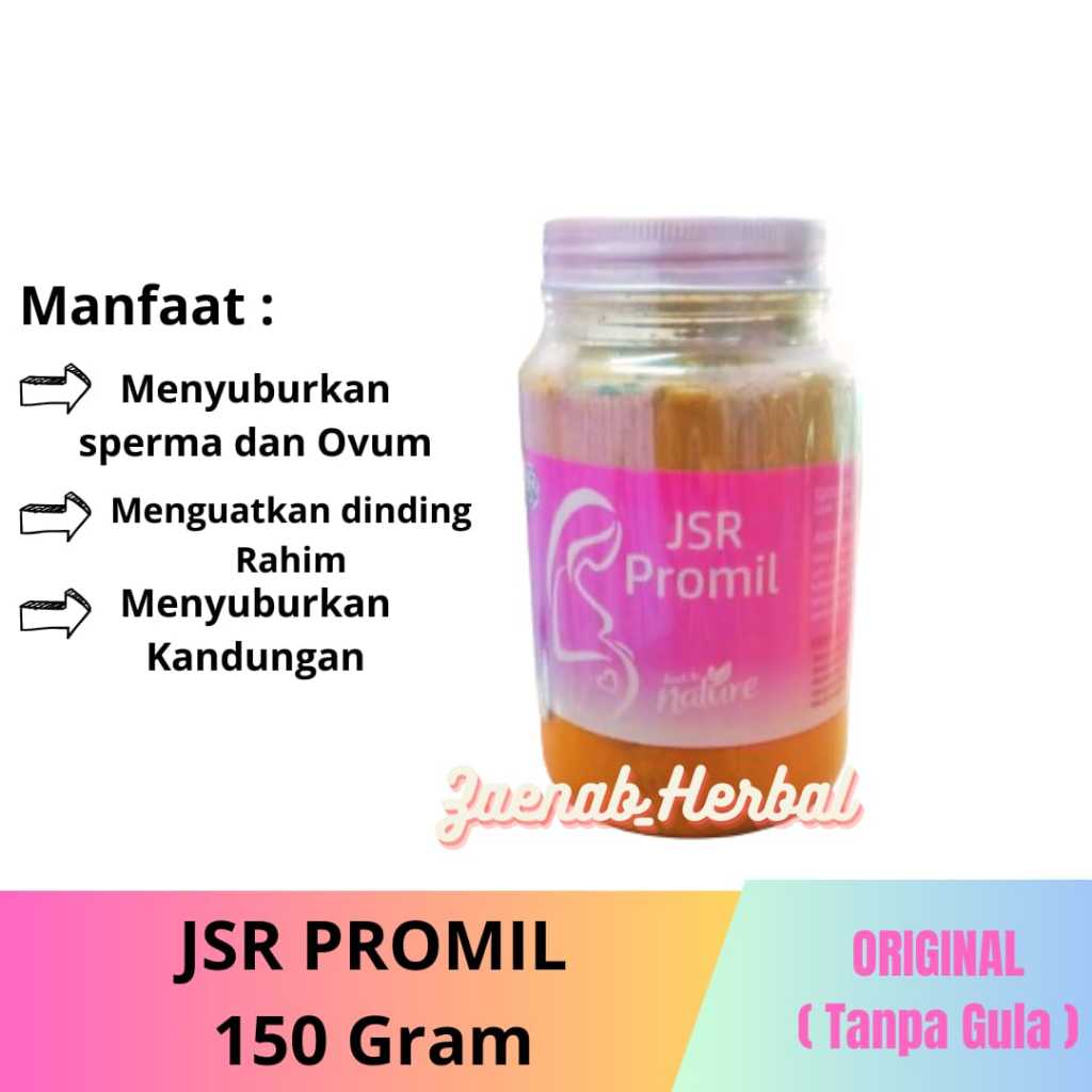 

Resep Jsr Promil program hamil 150gram - Resep Dr. Zaedul akbar Program Hamil - Ramuan Promil
