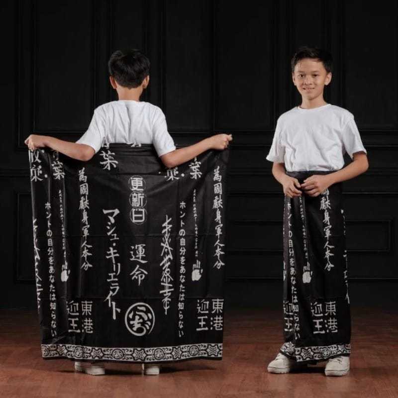 SARUNG ANAK LAKI LAKI SD / SARUNG BATIK / SARUNG ANAK / SARUNG TUMPAL ANAK / SARUNG AKATSUKI ANAK / 