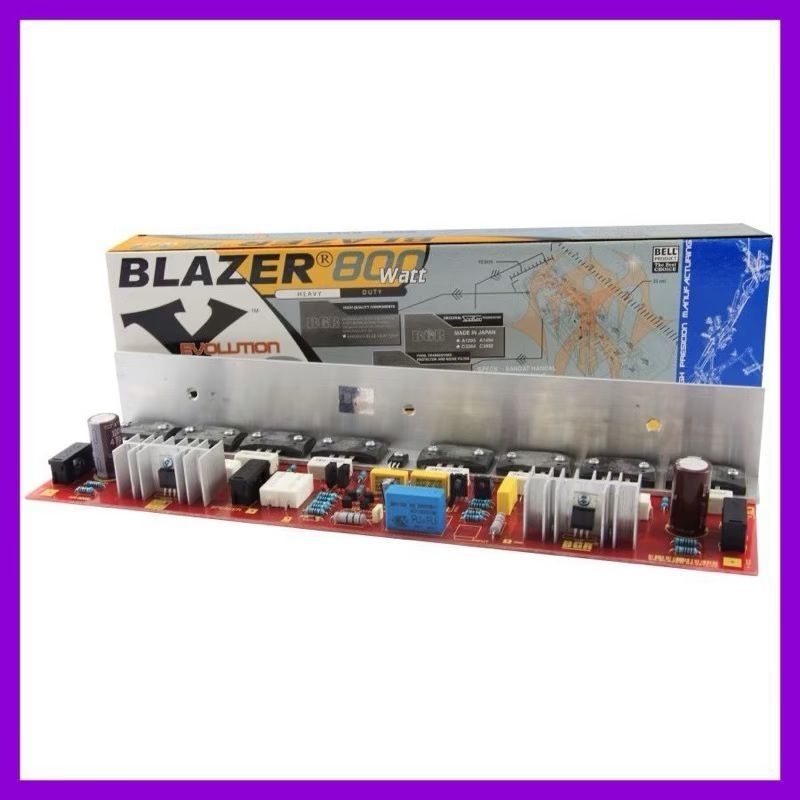 Kit POWER Blazer X8 800w Mono Bell Power Amplifier 800 Watt Transistor 800Watt Mono X8 Economy