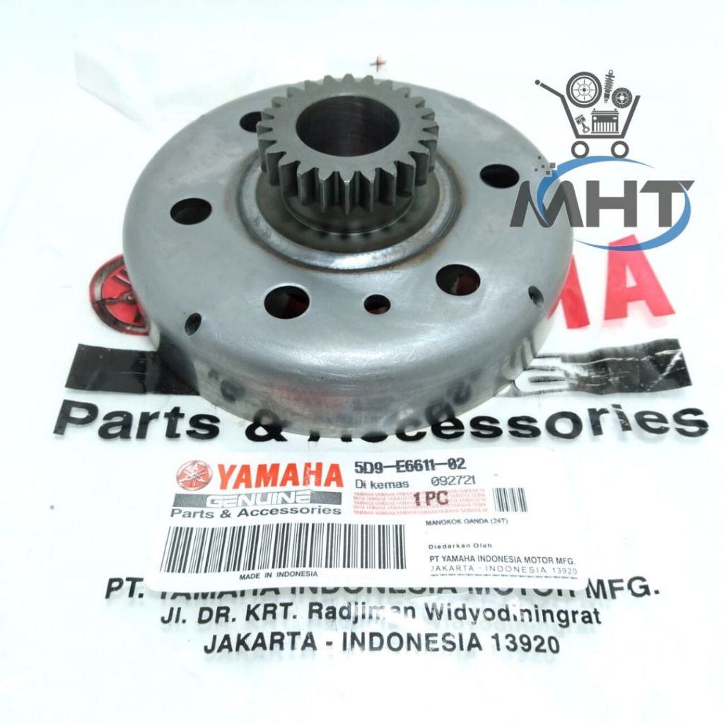 MANGKOK GANDA VEGA ZR JUPITER Z NEW 24T RUMAH KAMPAS GANDA KOPLING VEGA ZR JUPITER Z NEW Lonceng 24T